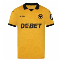 Stroje piłkarskie Wolves Koszulka Podstawowej 2025-26 Krótki Rękaw